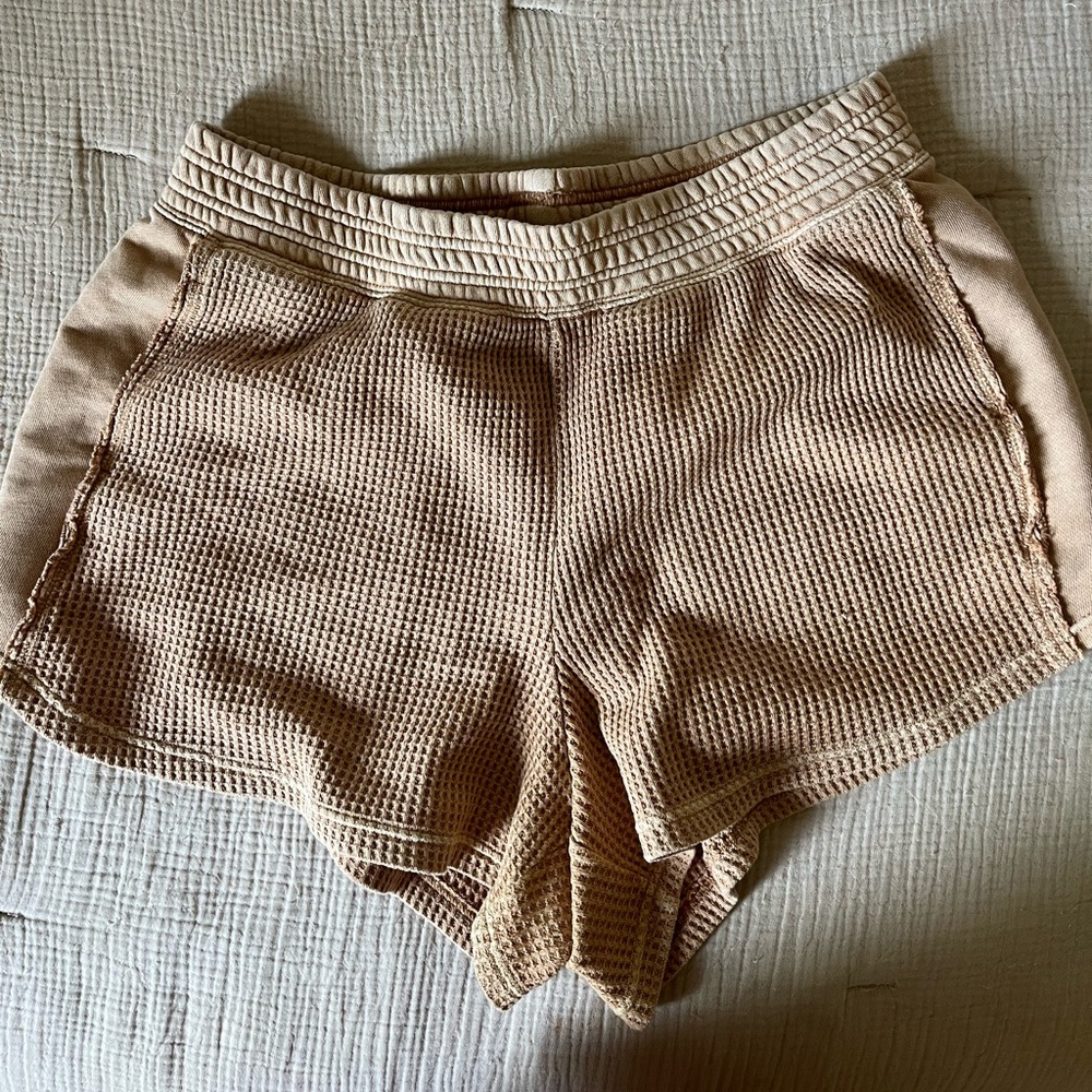 AERIE waffle shorts